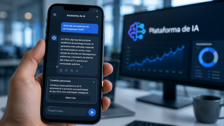 OpenAI confirma anúncios no ChatGPT no Brasil: veja como a publicidade vai funcionar