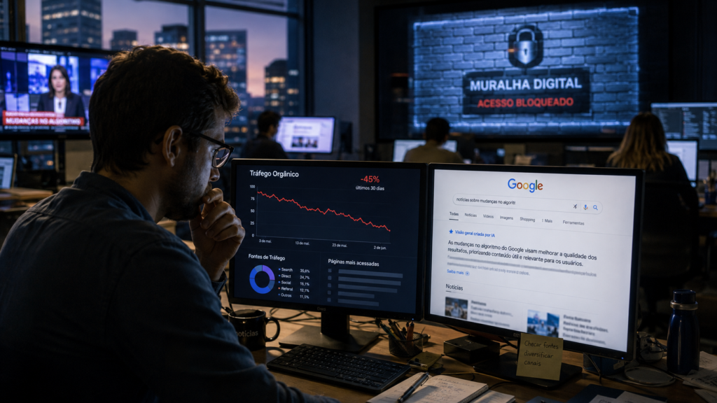 Google sob pressão: Grandes veículos de imprensa avaliam cortar acesso da IA a seus conteúdos