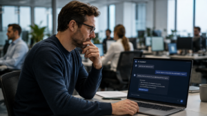 Uso excessivo de IA no trabalho preocupa executivos: Pesquisa aponta risco de perda de habilidades cognitivas Uso excessivo de IA no trabalho preocupa executivos: Pesquisa aponta risco de perda de habilidades cognitivas