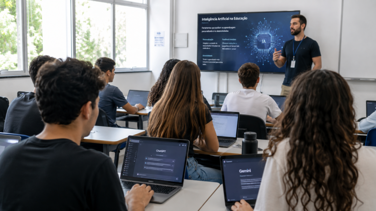 Inteligência artificial na educação: especialistas alertam para riscos da dependência cognitiva nas salas de aula Inteligência artificial na educação: especialistas alertam para riscos da dependência cognitiva nas salas de aula
