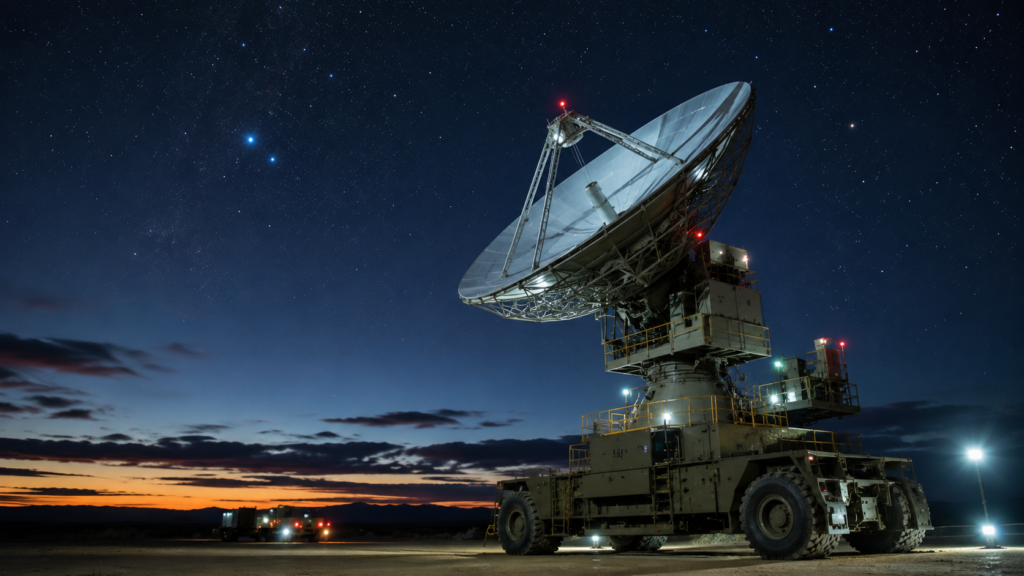 Força Espacial dos EUA ativa sistema móvel de guerra eletrônica para neutralizar satélites rivais