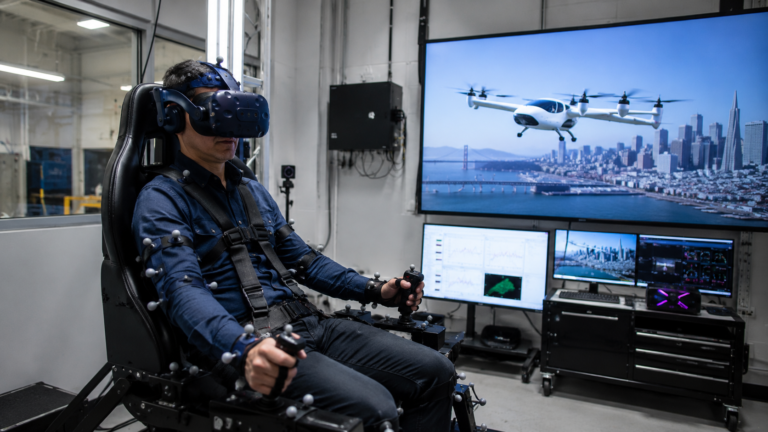 NASA usa simulador de realidade virtual para tornar voos de táxi aéreo mais confortáveis NASA usa simulador de realidade virtual para tornar voos de táxi aéreo mais confortáveis