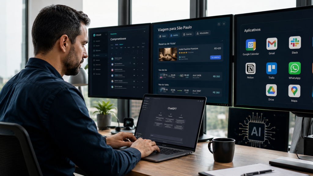 OpenAI prepara evolução do ChatGPT para centralizar tarefas, produtividade e serviços digitais