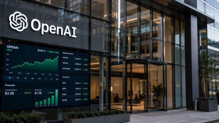 OpenAI avança rumo à bolsa e pode protagonizar um dos maiores IPOs da era da IA OpenAI avança rumo à bolsa e pode protagonizar um dos maiores IPOs da era da IA