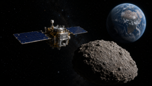 Missão Tianwen-2 avança rumo à coleta inédita de amostras em asteroide que acompanha a Terra