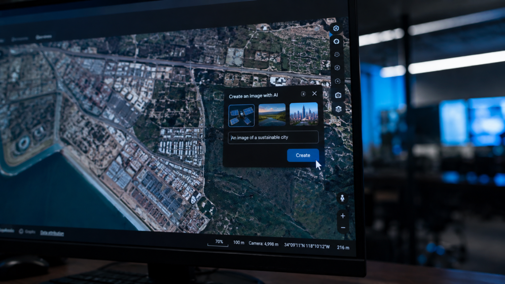 Google desativa geração de imagens por IA no Google Earth após um dia no ar