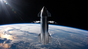 Satélites Starlink V3 flagram Starship em pleno voo durante 13º teste da SpaceX Satélites Starlink V3 flagram Starship em pleno voo durante 13º teste da SpaceX